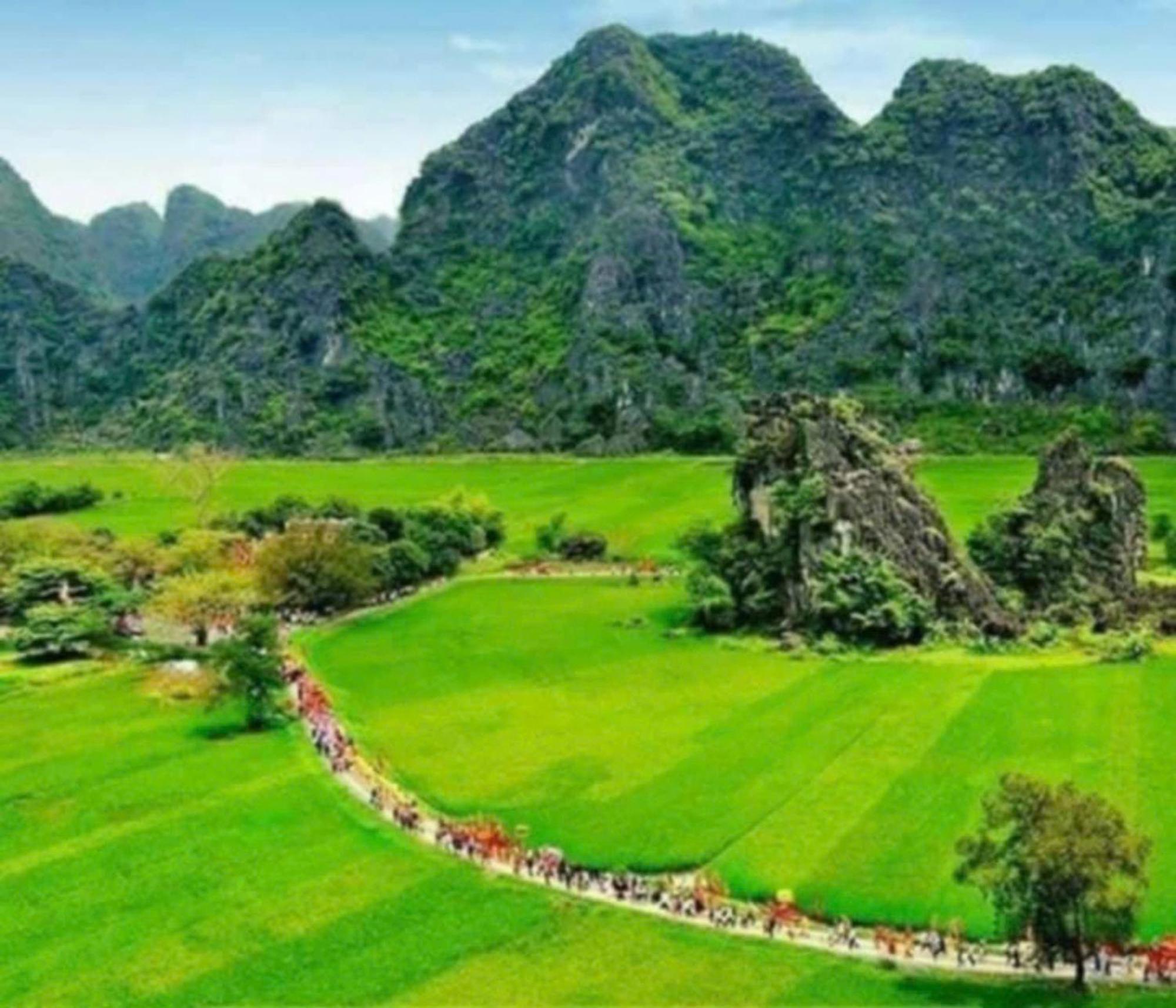 Appartement Tam Coc Pomelo Garden à Ninh Bình Extérieur photo
